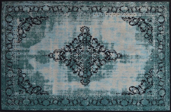 Vintage-Teppich Antiquity türkis